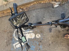 HITWAY BK11 20   Folding Electric Bike, 250W Motor Black-Green Fat Tire Compact