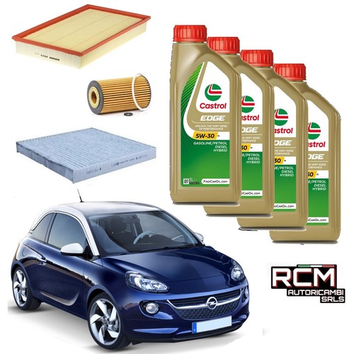 Kit tagliando opel - adam, filtri