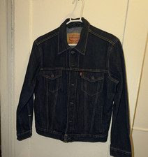 Levi's giacca uomo denim blu