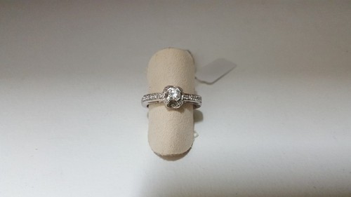 Anello recarlo solitario oro - anello,