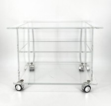 * TAVOLINO PLEXIGLASS VETRO