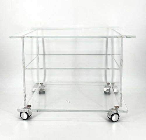 Tavolino plexiglass vetro - *,