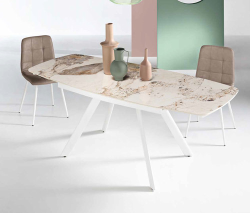 Tavolo terence rett - rett., base