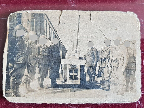 Foto epoca treno ospedale 32 - foto, d'epoca