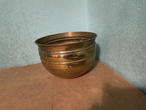 Vaso puro ottone alto 5cm - vaso, 13.5cm