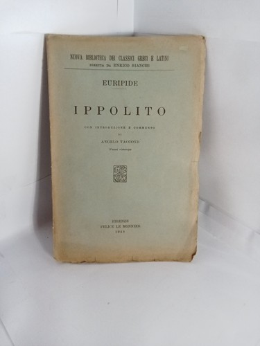 Euripide ippolito - ,