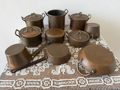 Vecchio set pentolini - vecchio, 10