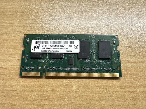 Ram ddr2 micron 1gb 1rx8 - ram,