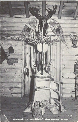 Rppc baldwin michigan shrine - rppc,