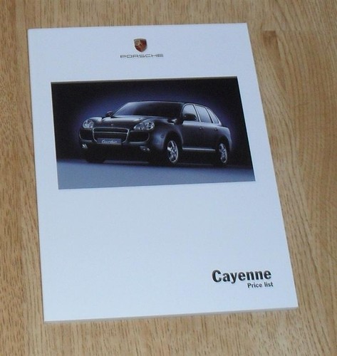Listino prezzi porsche cayenne - prezzi,