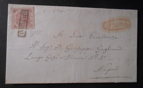 Italia italy 1858 napoli - italia,
