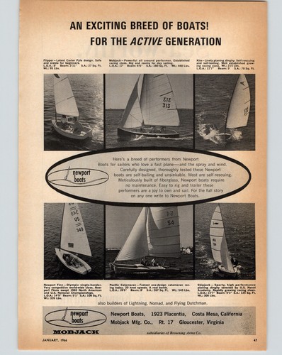 1966 annuncio cartace newport - 1966,