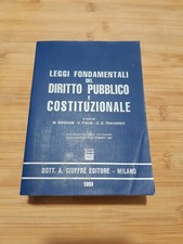 Codice (1993) – Leggi Fondamentali del Diritto Pubblico e Costituzionale