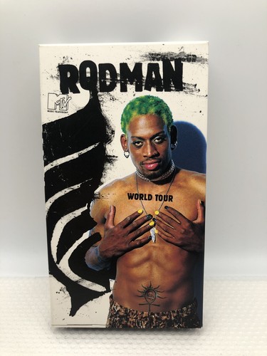 Dennis rodman world tour - rodman, vhs