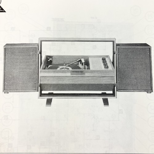 1968 phonola record player - 1968,