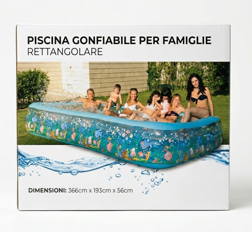 Grande piscina rettangolare - grande,