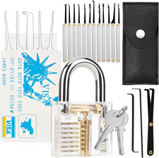 20 Pezzi Lockpicking Set