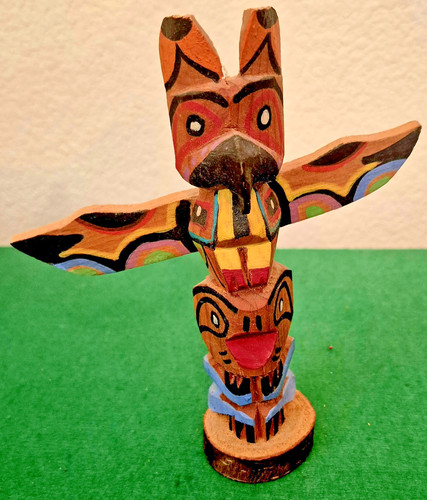 Statuina aquila totem nativi - statuina,