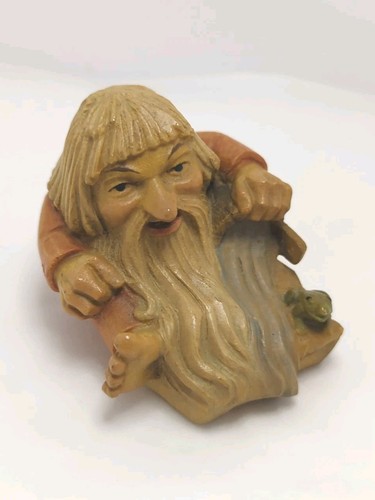 Statuina vintage anri legno - vintage,
