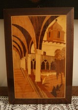 Quadro intarsiato con vari