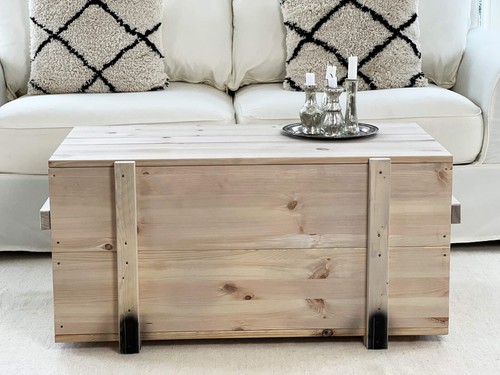 Baule tavolino salotto - baule,