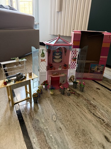 Barbie flower shop - flower, 2000