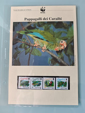 wwf bolaffi Pappagalli dei