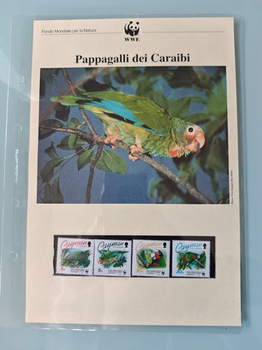 Wwf bolaffi pappagalli - bolaffi,