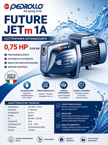 Pedrollo future jetm 75 - future,