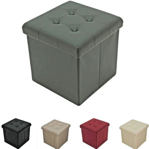 Puff pouf contenitore - pouf, quadrato