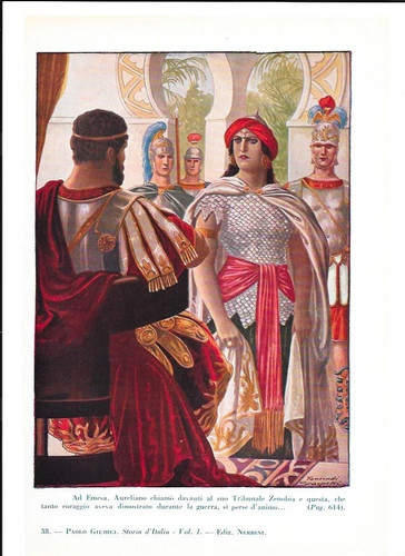 Stampa aureliano zenobia - -,