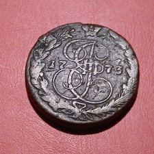Russia Moneta 5 Kopecks 1773