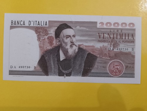 20000 lire tiziano