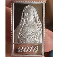 LINGOTTINO RAFFAELLO LA VELATA 2010 ARGENTO SILVER DA 5 GRAMMI PROOF UNC