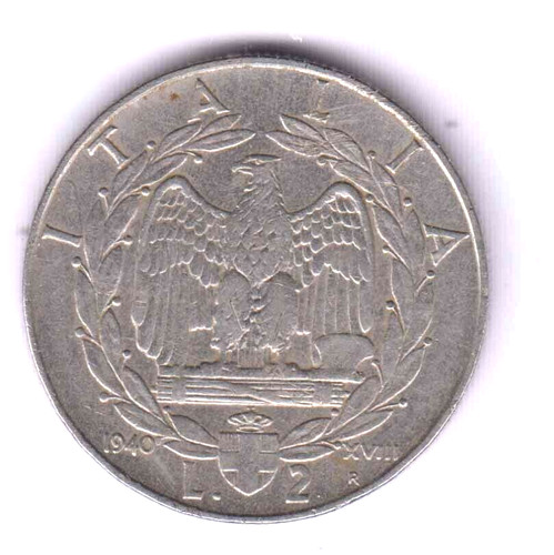 Italy italia lire - l.2,