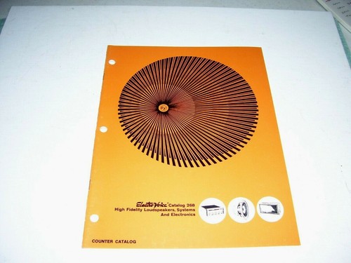 Catalogo apparecchiature audio