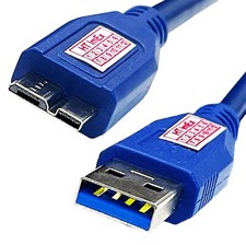 Cavo dati USB 3.0 blu per