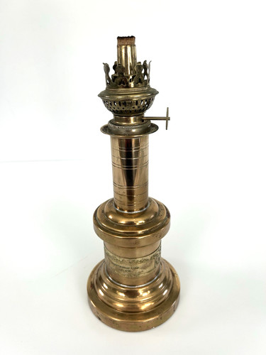 Vintage french pump - french, lamp
