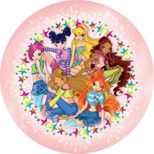 Cialda winx rettangolare - winx, /