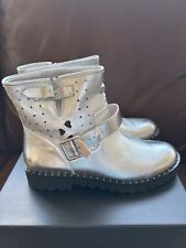 Stivali biker doppio set pelle