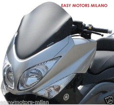 2515R/XDX PARABREZZA CUPOLINO FUME NERO SATINATO YAMAHA TMAX T-MAX 500 2008/2011
