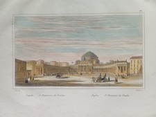 Incisione su acciaio antica