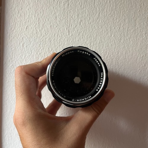 Nikon nikkor auto 105mm - nikkor-p,