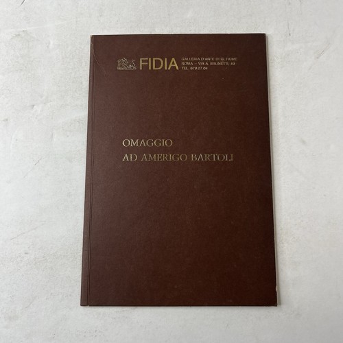 Amerigo bartoli catalogo - amerigo,