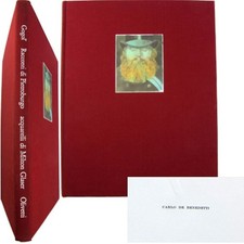 Racconti di Pietroburgo aquarelli Milton Glaser 1987 Nicolas Gogol Olivetti