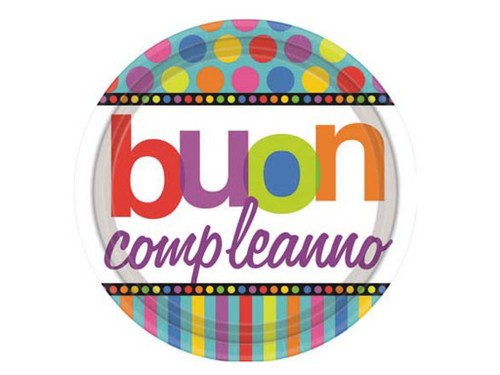 Piatti carta 18cm buon - carta,