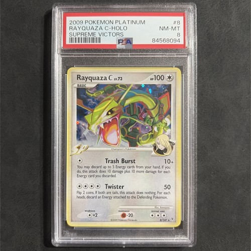 2009 pokemon rayquaza holo - pokemon,