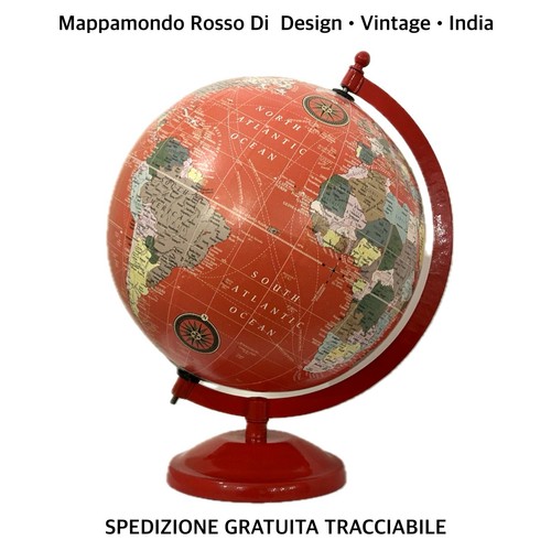 Mappamondo design - mappamondo, •
