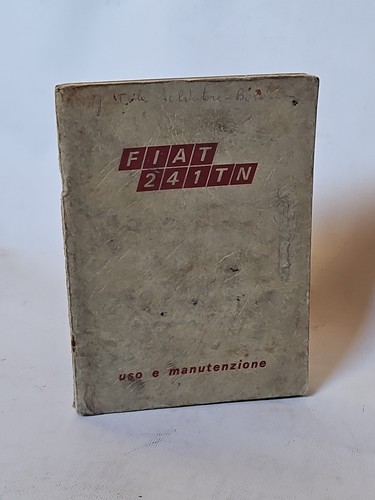 Fiat 241 libretto uso - tn,