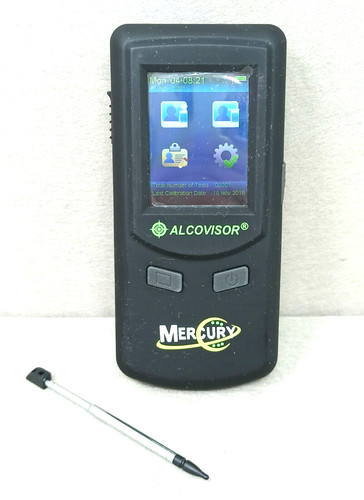 Alcovisor mercury etilometro